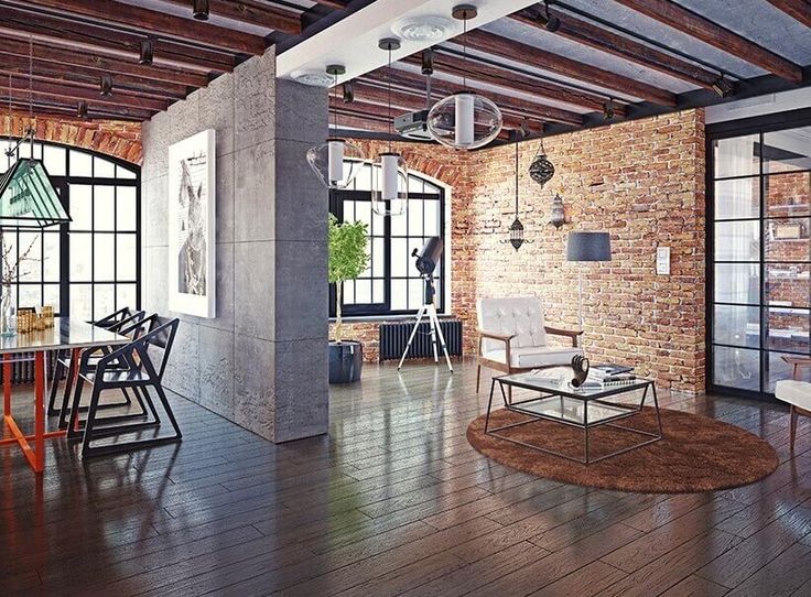 Brick Partition Wall